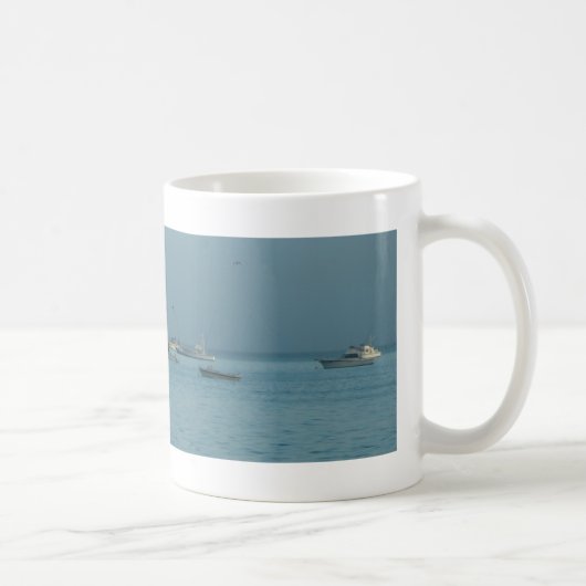 Verankert in Morro Bucht Kaffeetasse (Rechts)