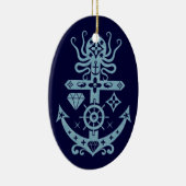 Verankert Keramik Ornament (Rechts)