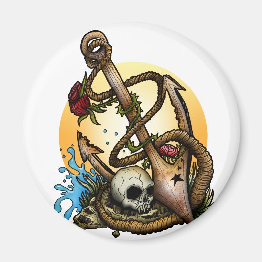 verankert magnet (Vorne)