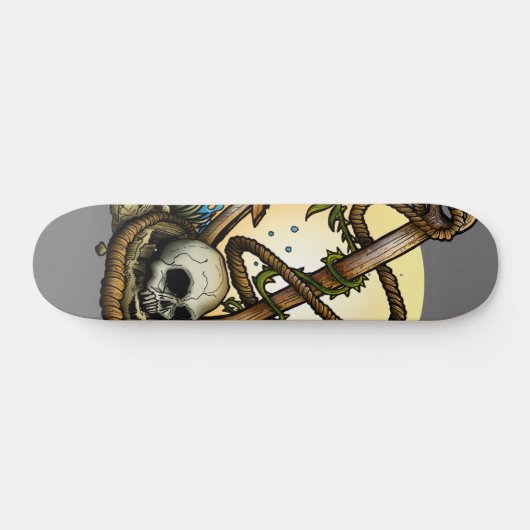 verankert skateboard (Horizontal)