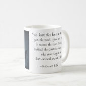 Verankerte Kaffee-Tasse Kaffeetasse (VorderseiteRechts)