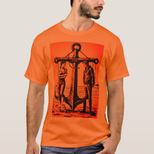 "verankerte Liebe: Realistisches Portrait eines Ro T-Shirt