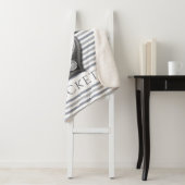 verankerte Streifen Sherpadecke (Beispiel)