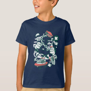 Verankerter Skateboarder T-Shirt