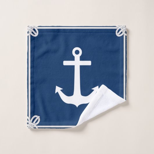 Verankerung im Rahmen des Seilrahmens Badhandtuch Set (Waschlappen)