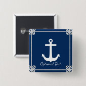 Verankerung im Rahmen des Seilrahmens Button (Vorne & Hinten)