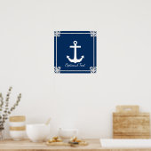 Verankerung im Rahmen des Seilrahmens Poster (Küche)