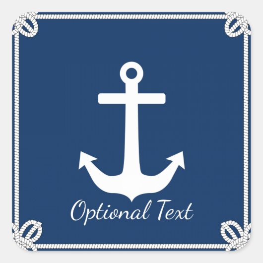 Verankerung im Rahmen des Seilrahmens Quadratischer Aufkleber (Vorderseite)