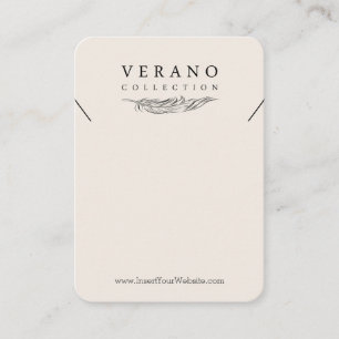 Verano Mighty Necklace Vertical Visitenkarte