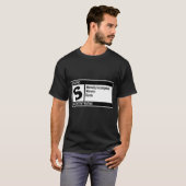 "Veranschlagte S für dummes " T-Shirt (Vorne ganz)