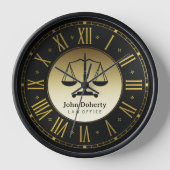 VERANSTALTER AUF RECHT | Personalisierbar Uhr (Vorderseite)