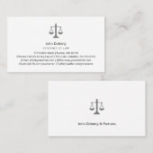 VERANSTALTER AUF RECHT VISITENKARTE (Vorne/Hinten)