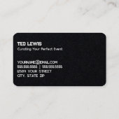 Veranstalter: Eventplaner Visitenkarte (Rückseite)