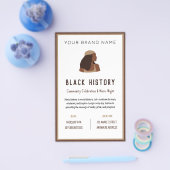 Veranstaltung "Black History Montag" Flyer (Einzeln)