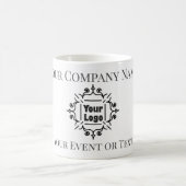 Veranstaltung "Black & White Custom Logo Company" Kaffeetasse (Mittel)