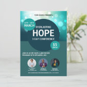 Veranstaltung der Kirchenkonferenz Individuell ges Einladung (Stehend Vorderseite)