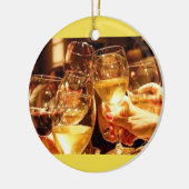 **VERANSTALTUNG DER URLAUBSSAISON** ERWACHSENE KERAMIK ORNAMENT (Links)