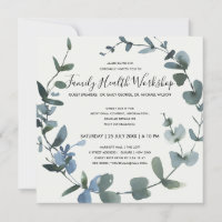 VERANSTALTUNG DES GREEN FOLIAGE EUCALYPTUS WREATH 