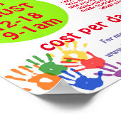 Veranstaltung im Art Club Poster (Ecke)