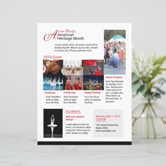 Veranstaltung zum asiatisch-pazifischen Kulturerbe (Stehend Vorderseite)