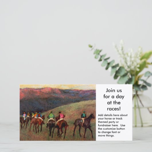 Veranstaltung zum Thema Pferd Party oder Spendenak (Stehend Vorderseite)