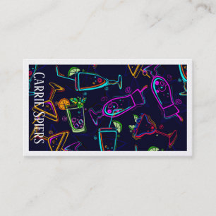 Veranstaltungen Barkeeper Visitenkarten Visitenkarte