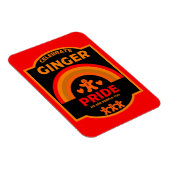 Veranstaltungen mit Ingwer Pride Montag Magnet (Rechte Seite)