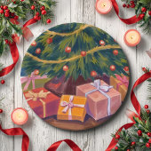 Veranstaltungen unter der Weihnachtsfeier des Baum Pappteller