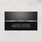 Veranstaltungen Visitenkarte (Rückseite)