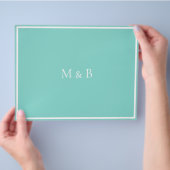 Veranstaltungskalender für das Bridge Co Hochzeit Flyer (Hand)