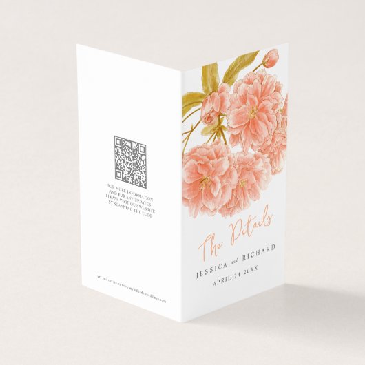 Veranstaltungskalender und -plan für die Hochzeits (Vorderseite)