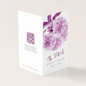 Veranstaltungskalender und -plan für lila Baumblüt (Vorderseite)