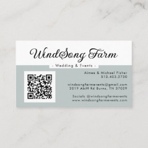 Veranstaltungsort Business Card Visitenkarte