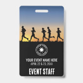 Veranstaltungspersonal Ausweis (Rückseite)