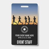 Veranstaltungspersonal Ausweis (Vorderseite)