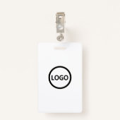 Veranstaltungspersonal Benutzerdefiniertes Logo fü Ausweis (Rückseite mit Klammer)