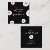 Veranstaltungsplaner Quadratische Visitenkarte (Vorne/Hinten)