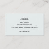 Veranstaltungsplaner und Entertainment Visitenkarte (Rückseite)