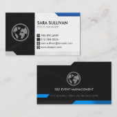 Veranstaltungsplaner Visitenkarte (Vorne/Hinten)