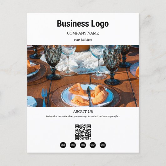 Veranstaltungsplanung für Social Media Flyer (Vorne)