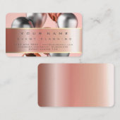 Veranstaltungsplanung Schöne Balloons farbenfroh Visitenkarte (Vorne/Hinten)