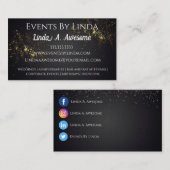 Veranstaltungsplanung Visitenkarte (Vorne/Hinten)