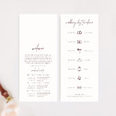 Veranstaltungsprogramm für Hochzeiten am Wochenend