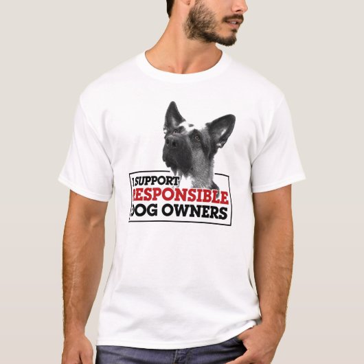 VERANTWORTLICHE EIGENTÜMER GSD T-Shirt (Vorderseite)