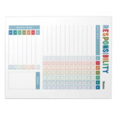 Verantwortliche Jungen Notizblock (Vorderseite)