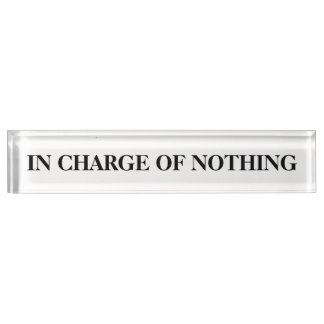 VERANTWORTLICHES NAMENSSCHILD NAMENSPLAKETTE