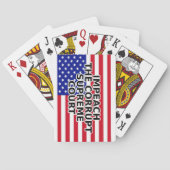 VERANTWORTUNG DES KORRUPTEN SUPREME GERICHTS SPIELKARTEN (Rückseite)