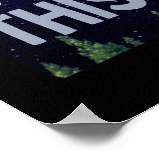 Verantwortung für die Energie Poster (Ecke)