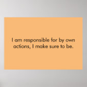 Verantwortung Poster (Vorne)