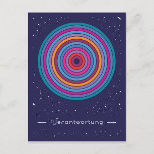 Verantwortung Postkarte